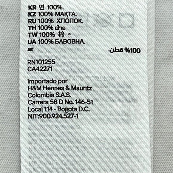 H&M Bay Life CA 94109 Graphic Tee Unisex L White L.O.G.G. - Picture 7 of 8